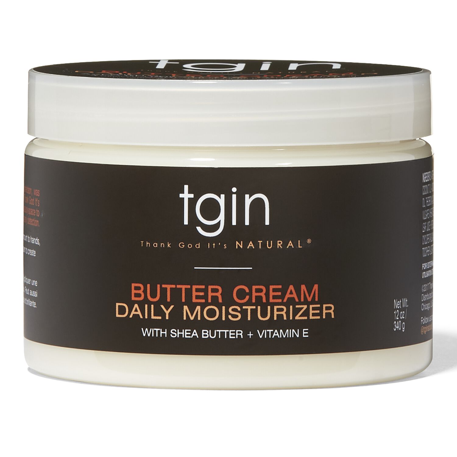 TGIN Butter Cream Daily Moisturizer Styling Products Textured Hair