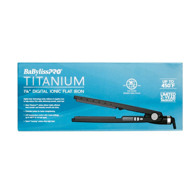 Titanium Ionic Straightener 1.25"