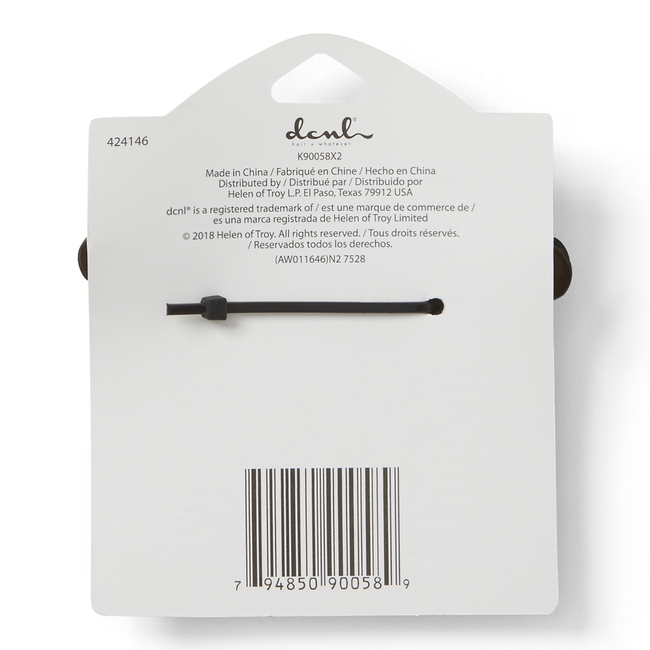 DCNL Tortoise Side Comb For Fine Hair