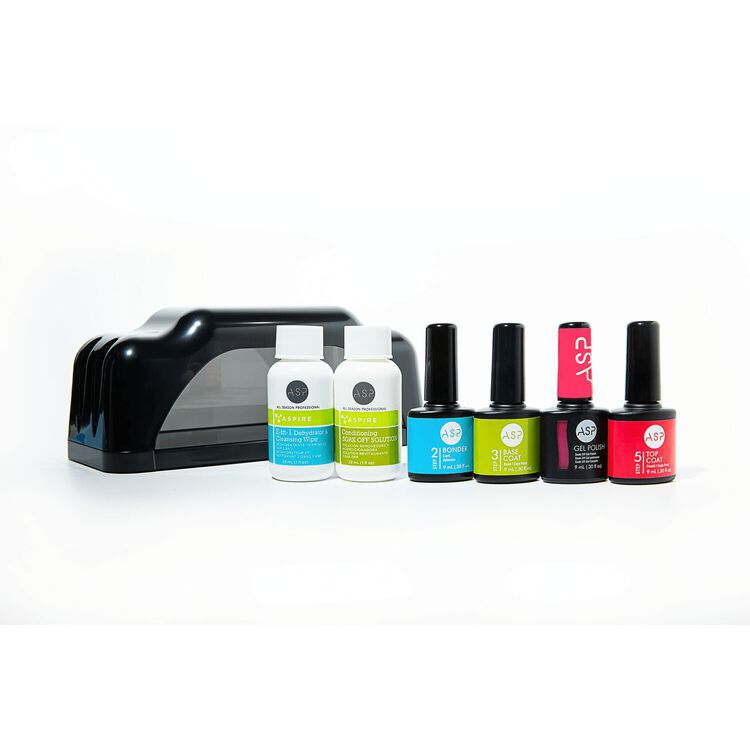 Asp Soak Off Gel Nail Polish Starter Kit Gel Nail Polish Sally