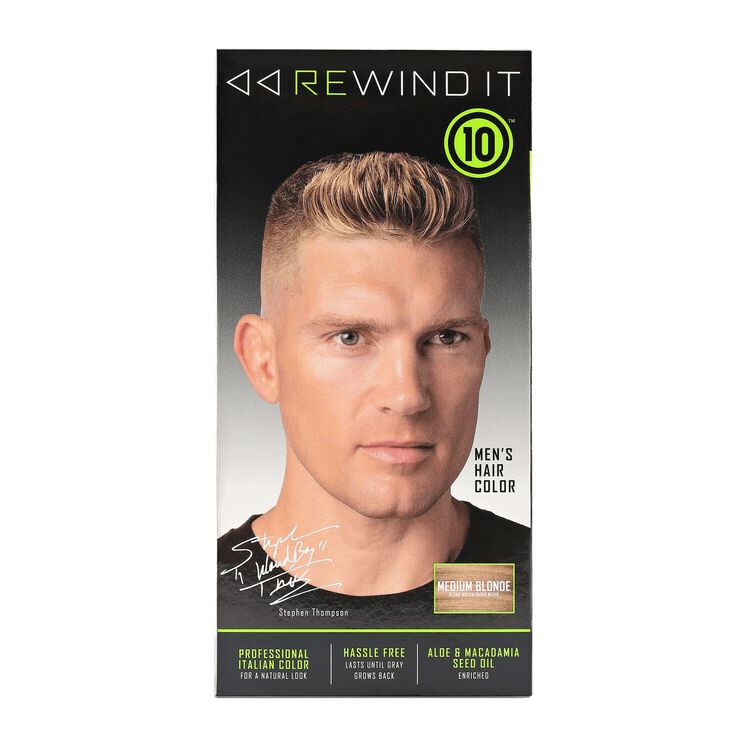 Medium Blonde Men's Hair Color