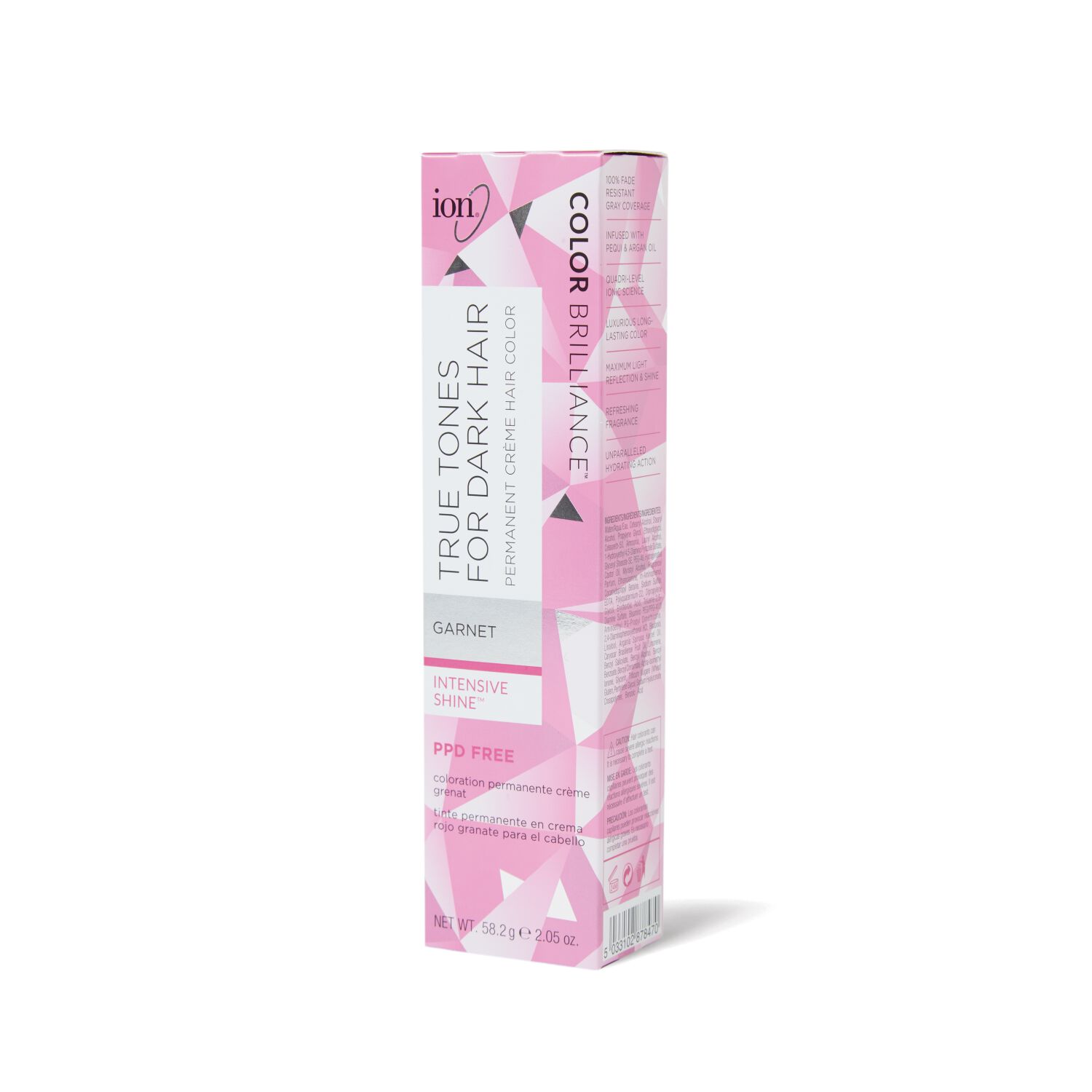 Ion True Tones for Dark Hair Permanent Crème Hair Color Garnet