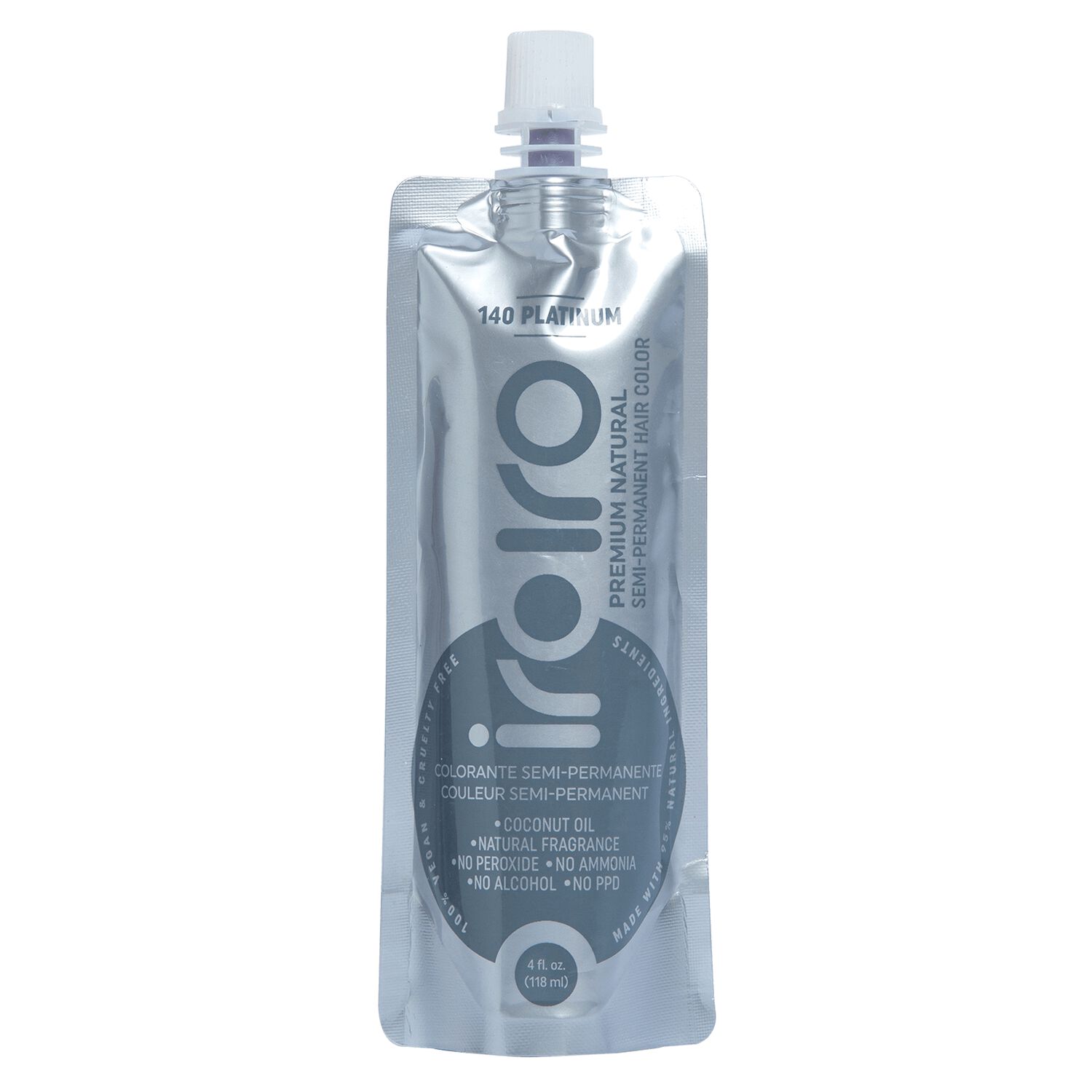 iroiro 140 Platinum Premium Natural Semi Permanent Hair Color Semi