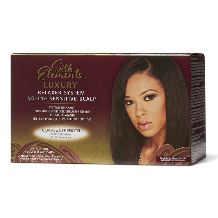 Silk Elements No Lye Sensitive Scalp Relaxer System Coarse