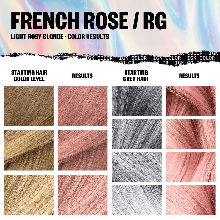French Rose Permanent Color Kit