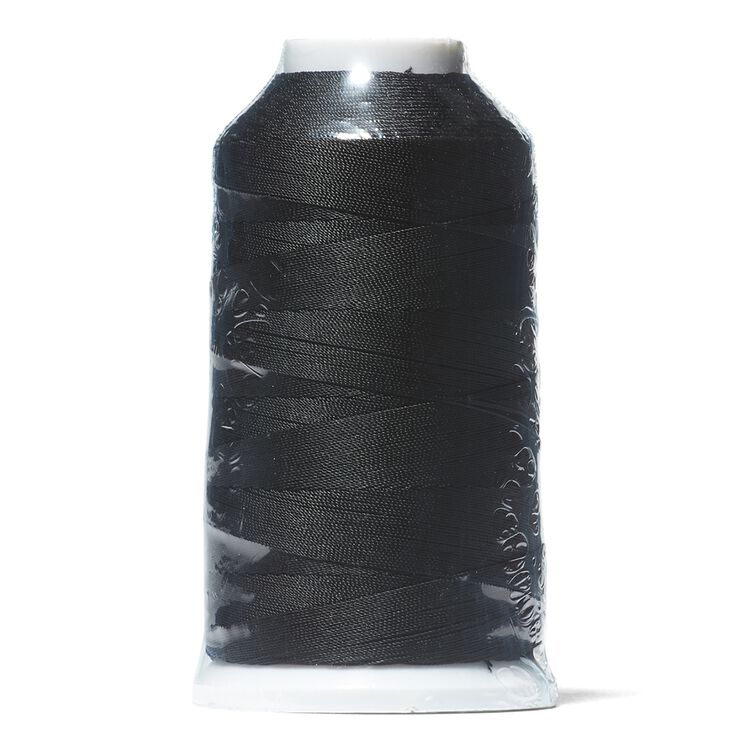 Black 875 Yard Hair Weaving Thread