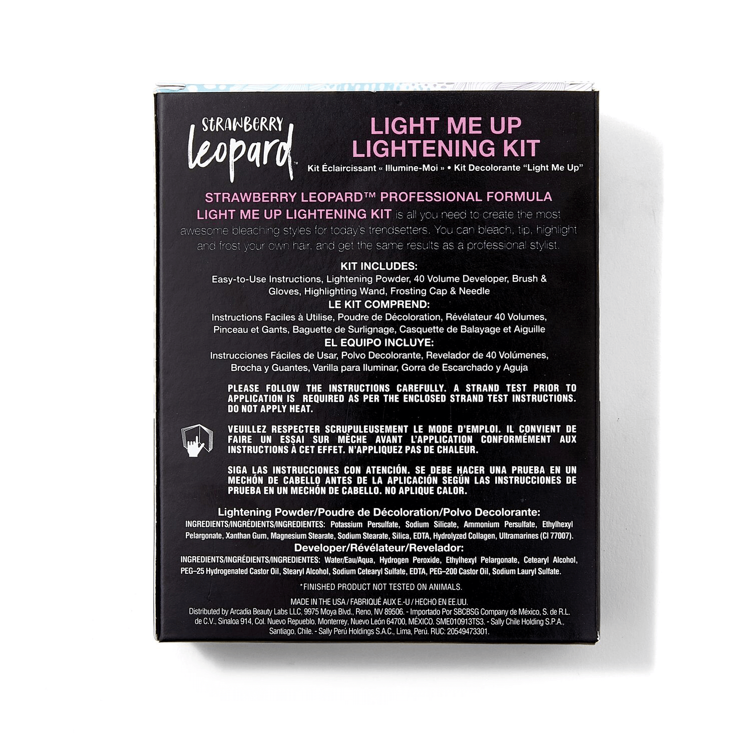 Strawberry Leopard Lightening Kit