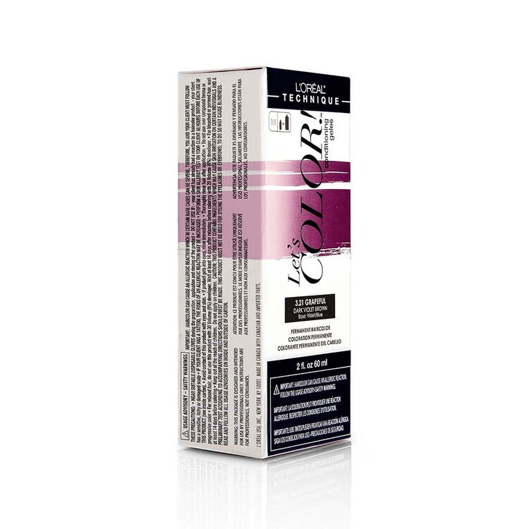 Let's COLOR! Conditioning Gelee Permanent Haircolor 3.21 Grapeful