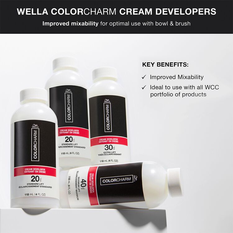 colorcharm 40 Volume Cream Developer 4 OZ