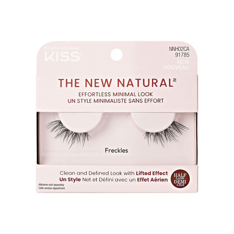 The New Natural False Eyelashes Half Strip Lashes - Freckles