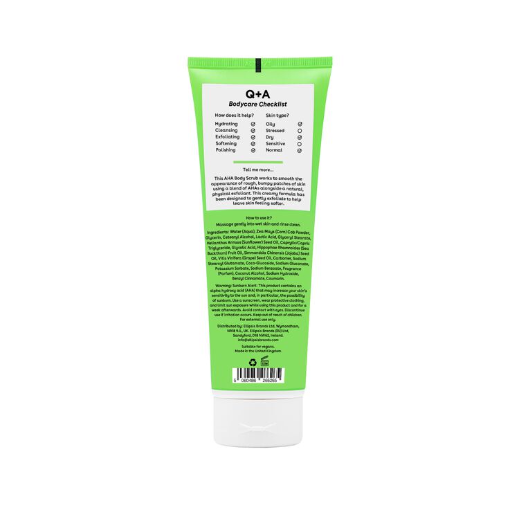 AHA Exfoliator Body Scrub 250ML