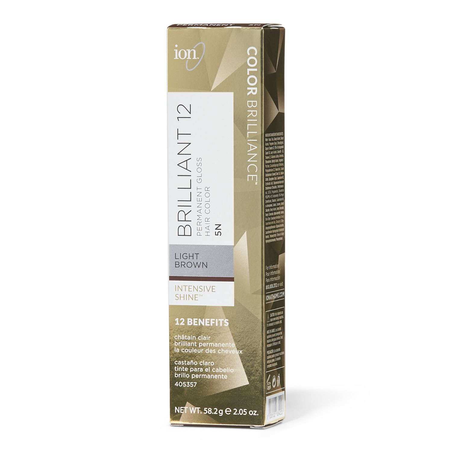 Ion Brilliant 12 Permanent Gloss Hair Color by Color Brilliance