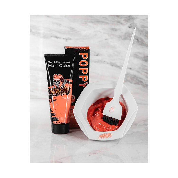 Semi-Permanent Hair Color Poppy