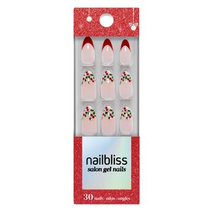 Nailbliss Gel Nails Mistletoe Mischief