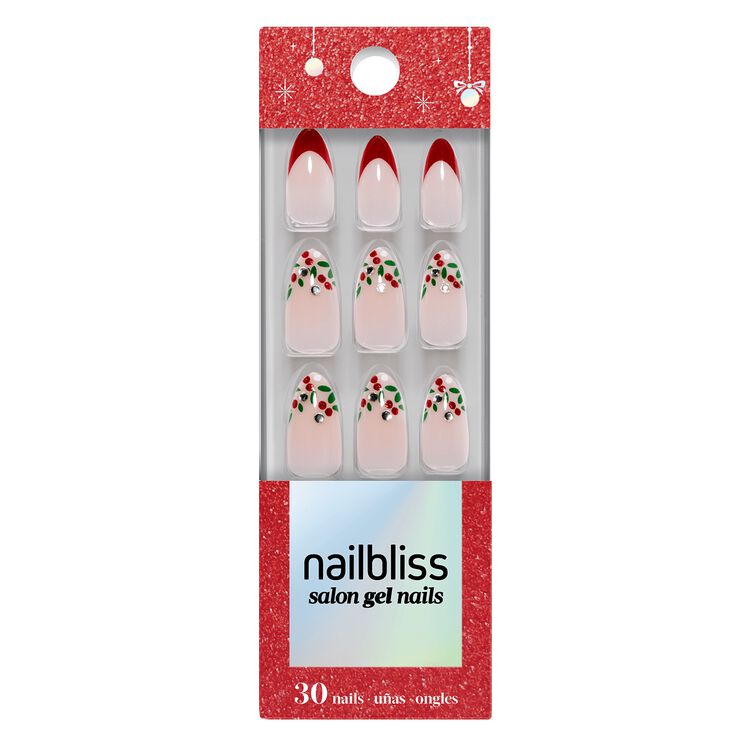 Nailbliss Gel Nails Mistletoe Mischief