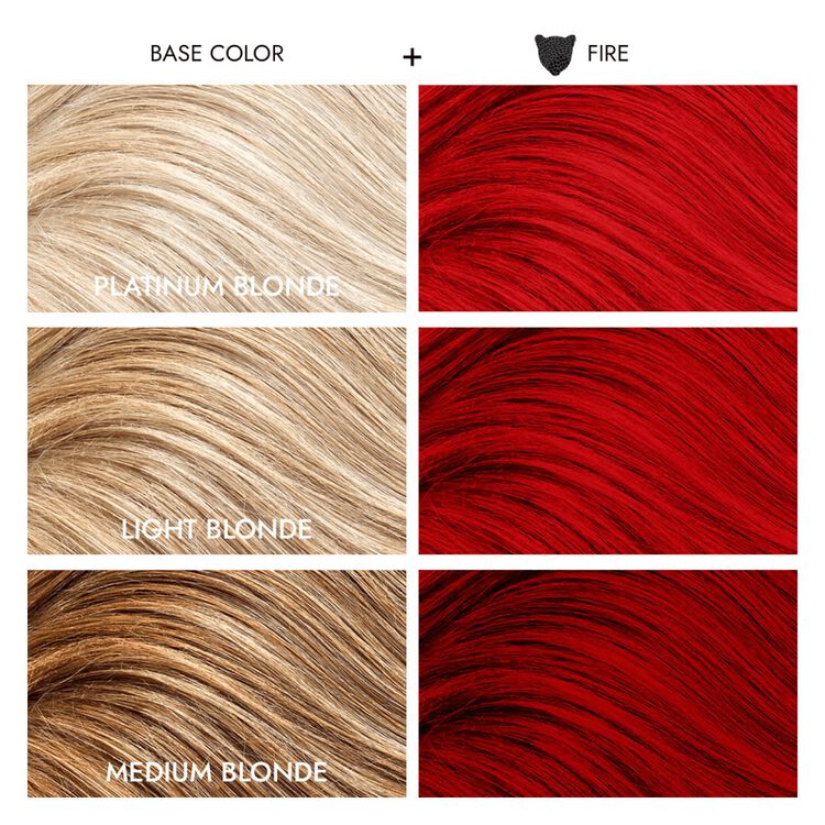 Fire Semi Permanent Conditioning Hair Color