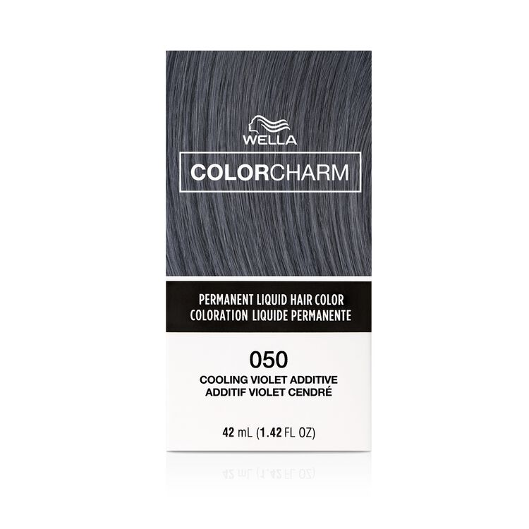 Cooling Violet colorcharm Liquid Permanent Hair Color Additive