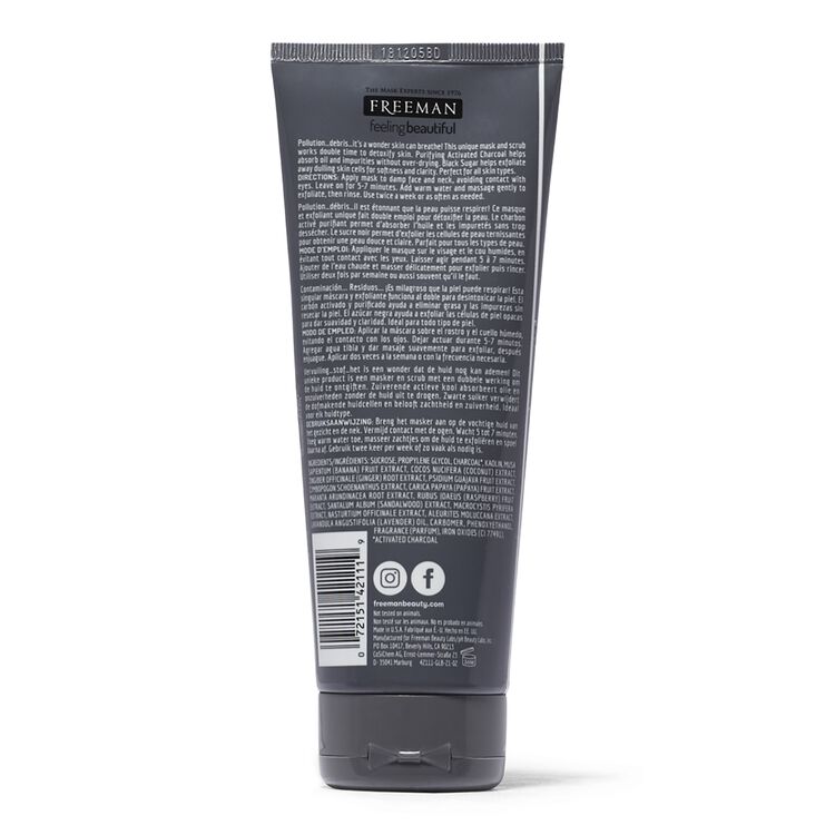 Polishing Charcoal & Black Sugar Mask