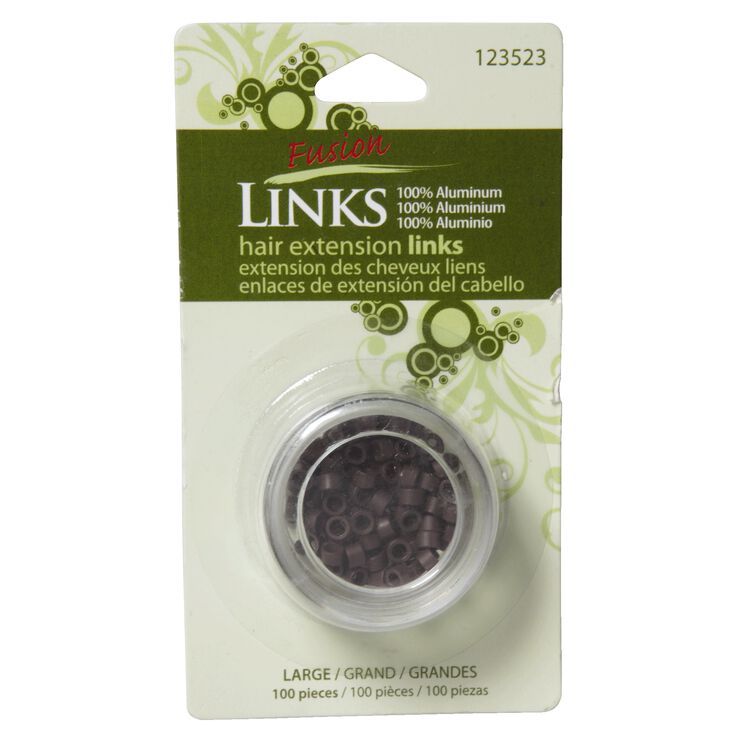 Large Brown Micro Links 100 Count