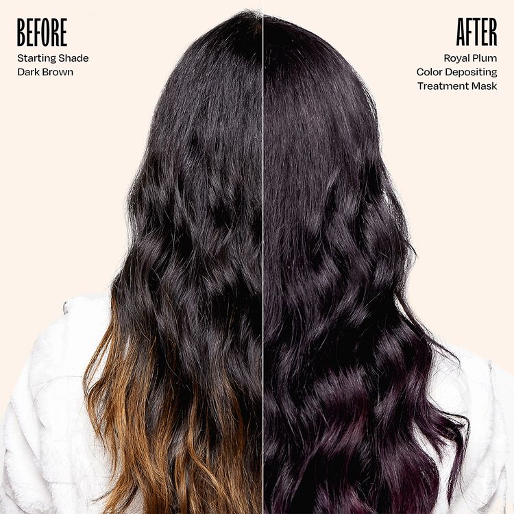 Color Depositing Treatment Mask Royal Plum