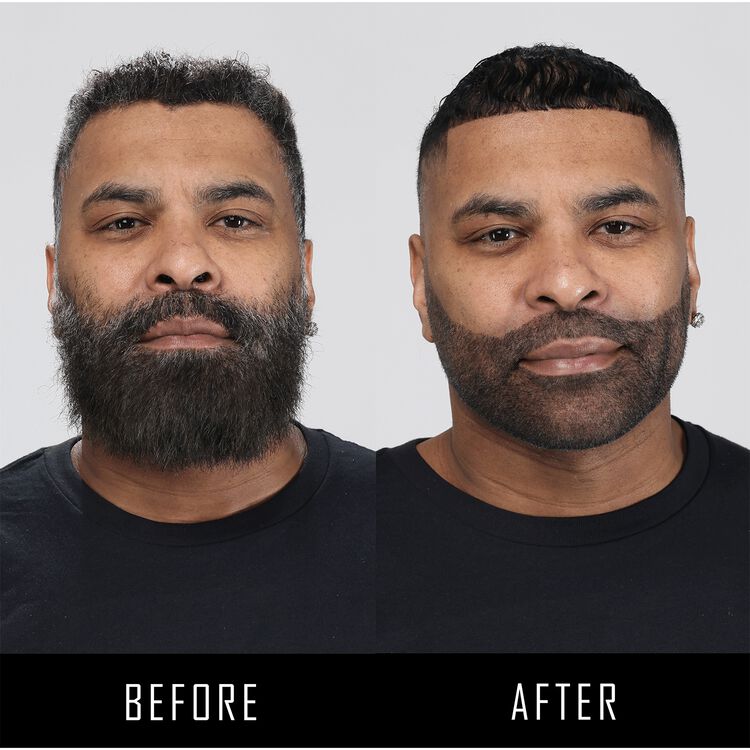 Beard & Mustache Color Real Black