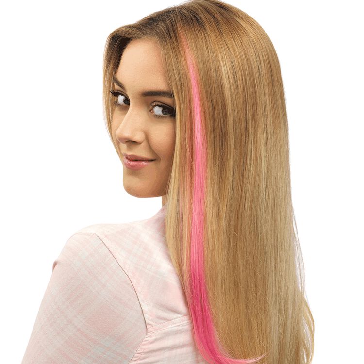 Hairdo Pop Color Strip Extension Pink Sprinkles