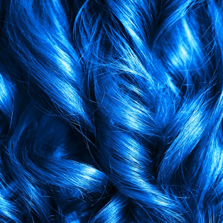 Sky Blue Semi Permanent Hair Color