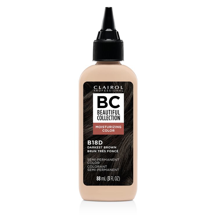 Darkest Brown - Beautiful Collection Semi Permanent Hair Color by Clairol |  Semi Permanent Hair Color | Sally Beauty