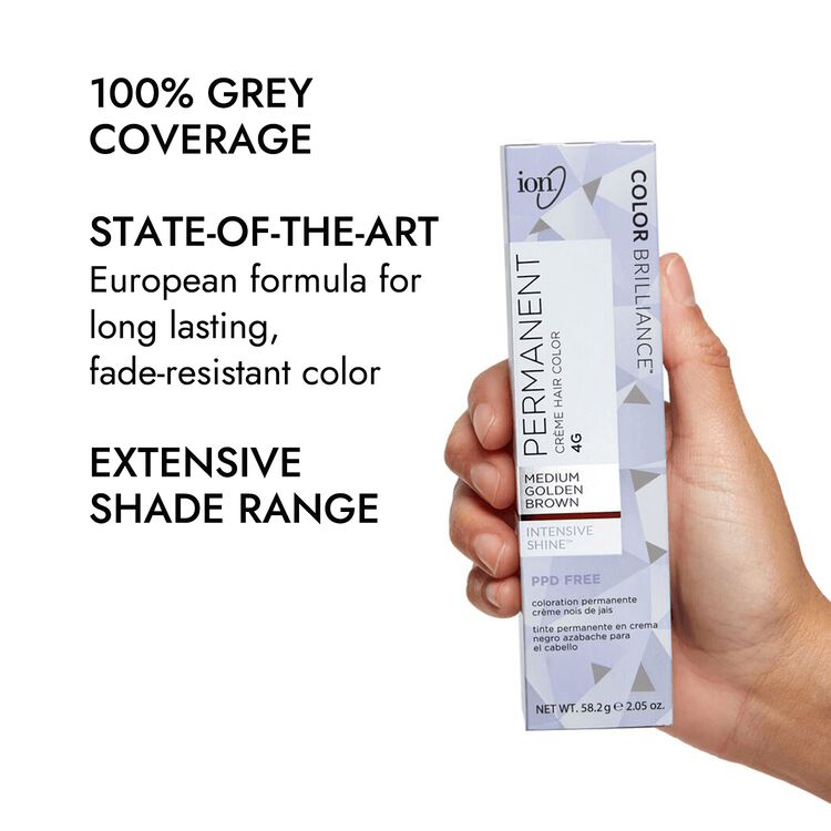 4G Medium Golden Brown Permanent Creme Hair Color