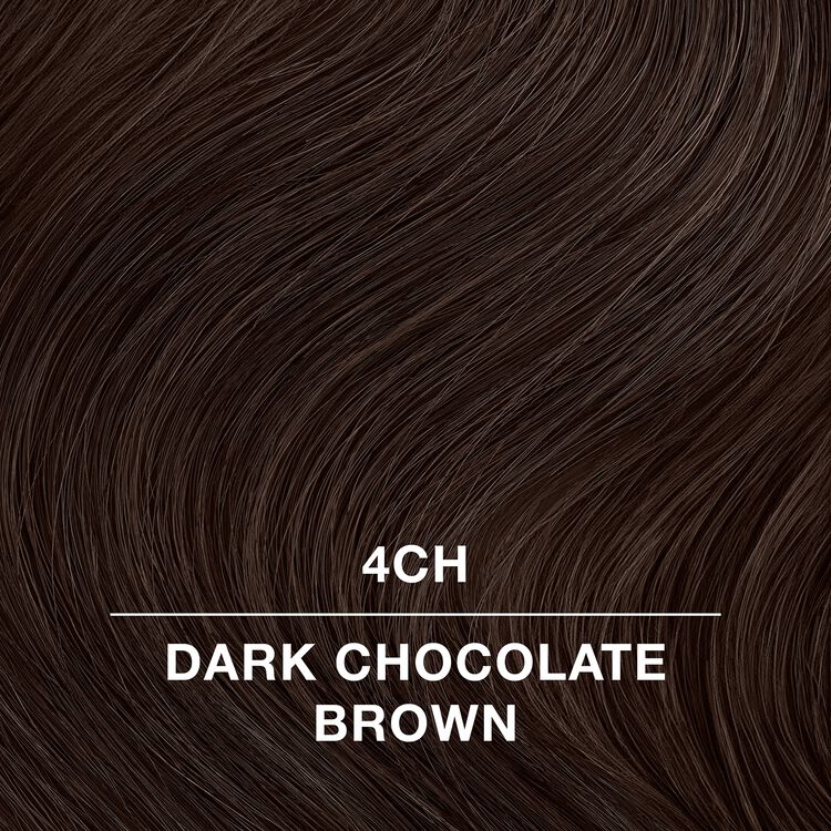 4CH Dark Chocolate Brown Permanent Cream Hair Color
