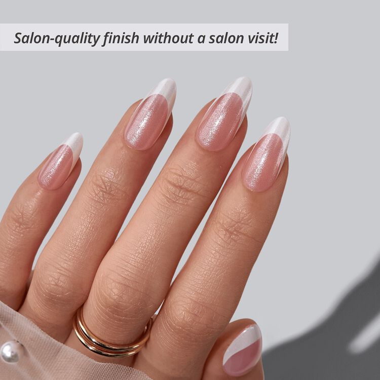 XCOATTIPS® Soft Press On Nails Almond - Pearlbound