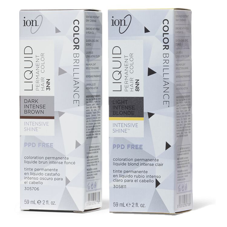 Ion 1nn Intense Black Permanent Liquid Hair Color By Color