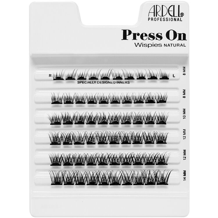 Press On Wispies Natural 60 pc