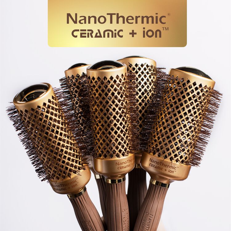 NanoThermic Ceramic + Ion Thermal Brush 2 1/8 Inch