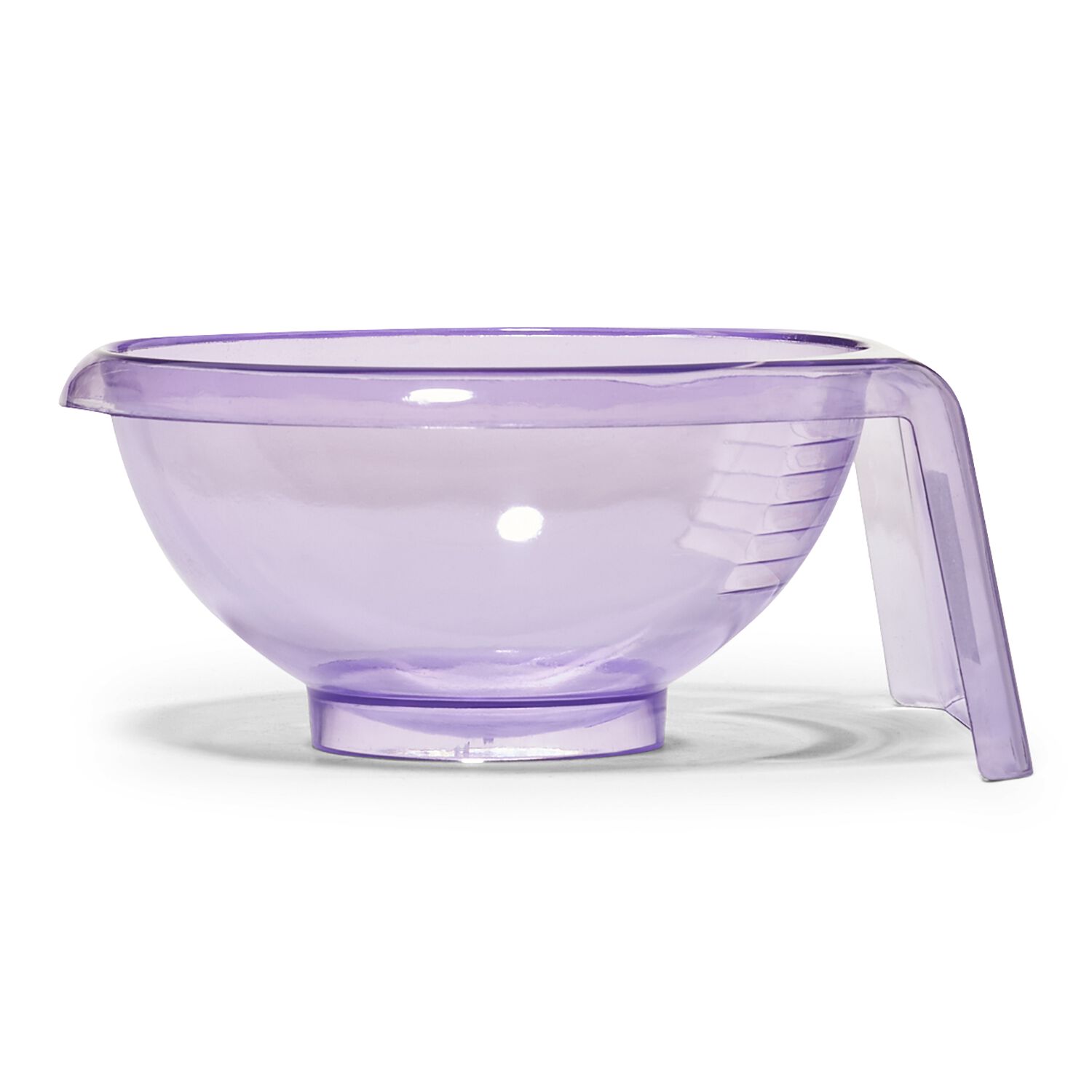 Colortrak Clear Purple Tint Bowl Hair Color Mixing Bowls