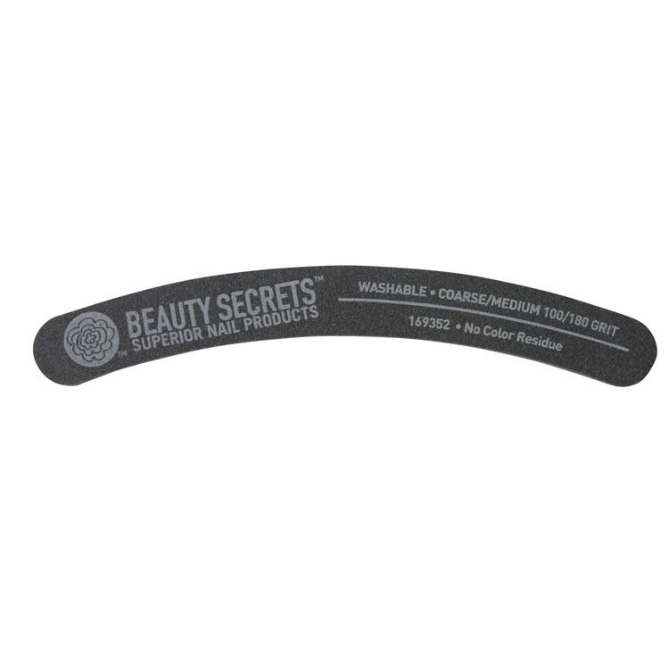 100/180 Black Banana Nail File