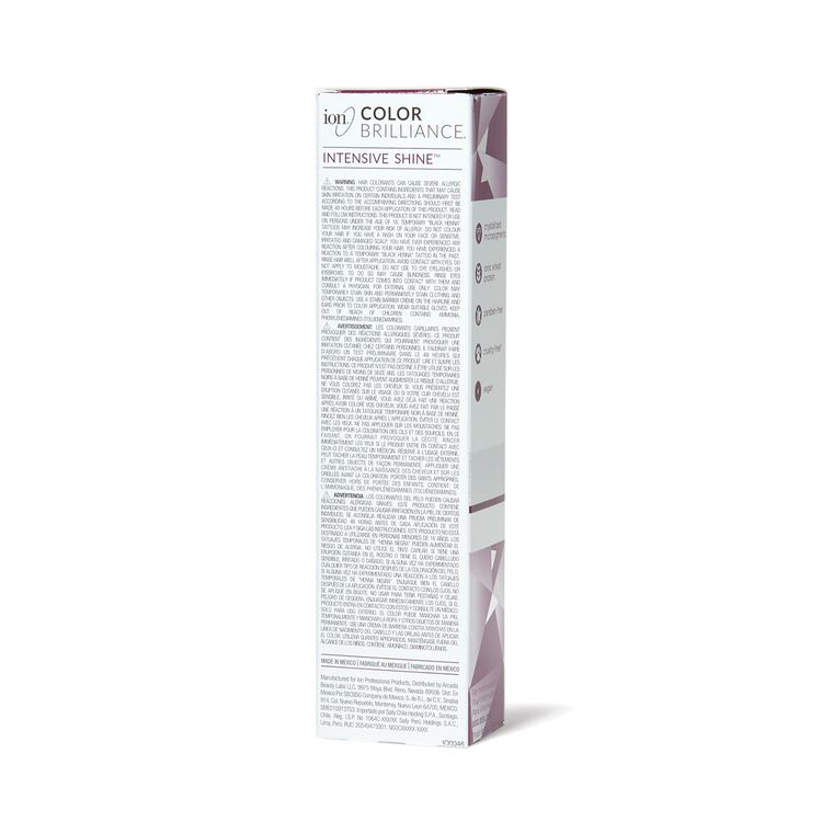 Ion True Tones for Dark Hair Permanent Crème Hair Color Violet