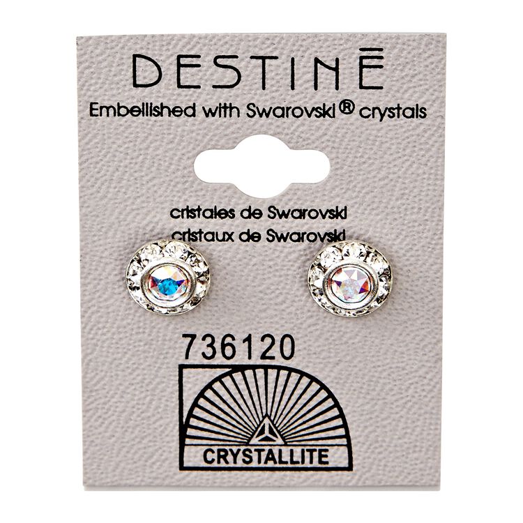 Destine 9mm Diamond Cut Earrings