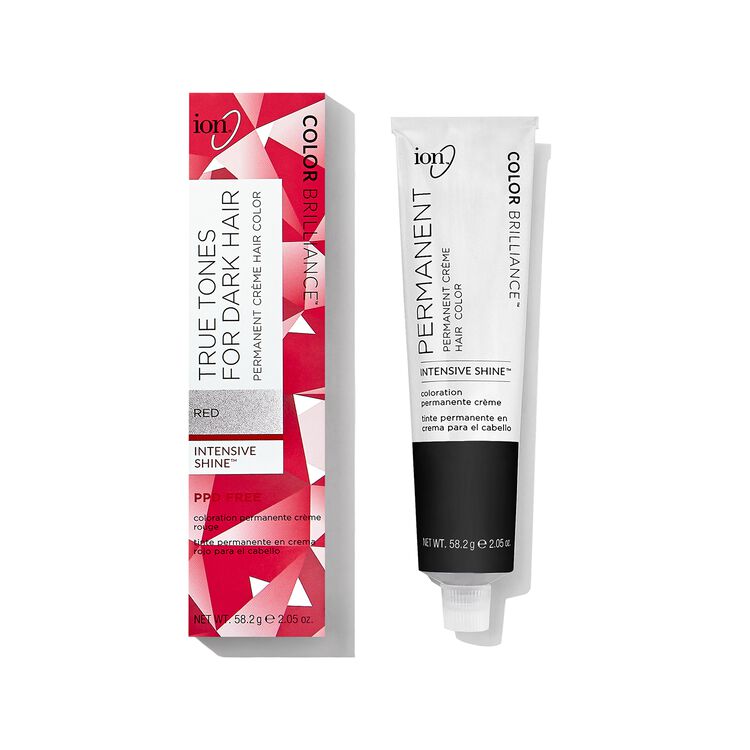 True Tones for Dark Hair Permanent Crème Hair Color Red