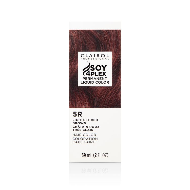5R Lightest Red Brown Permanent Liquid Hair Color