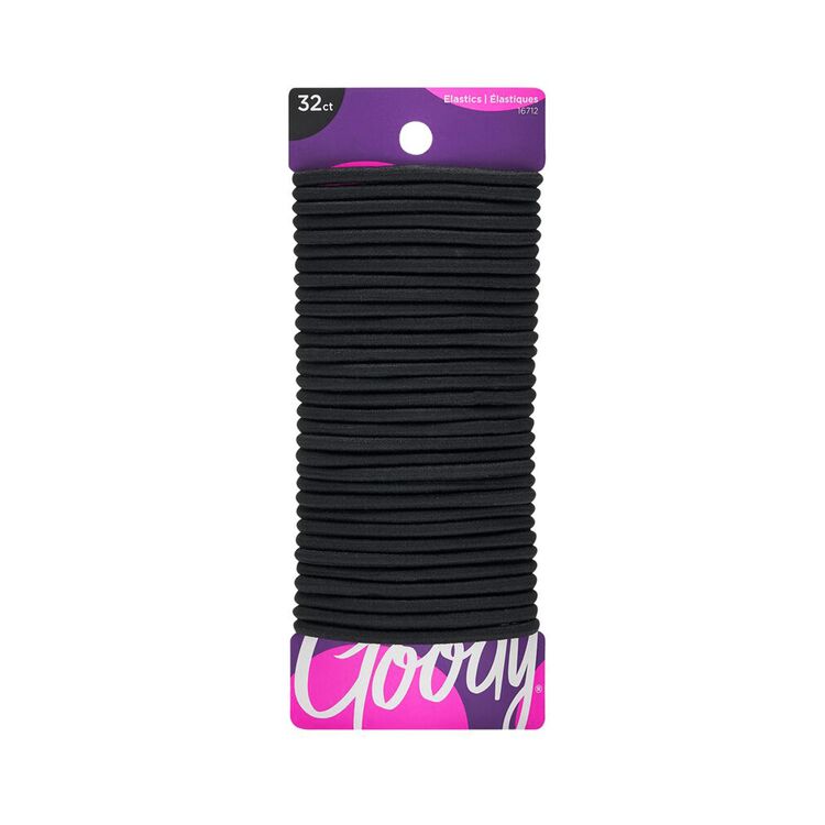 Black Elastics 32 Count