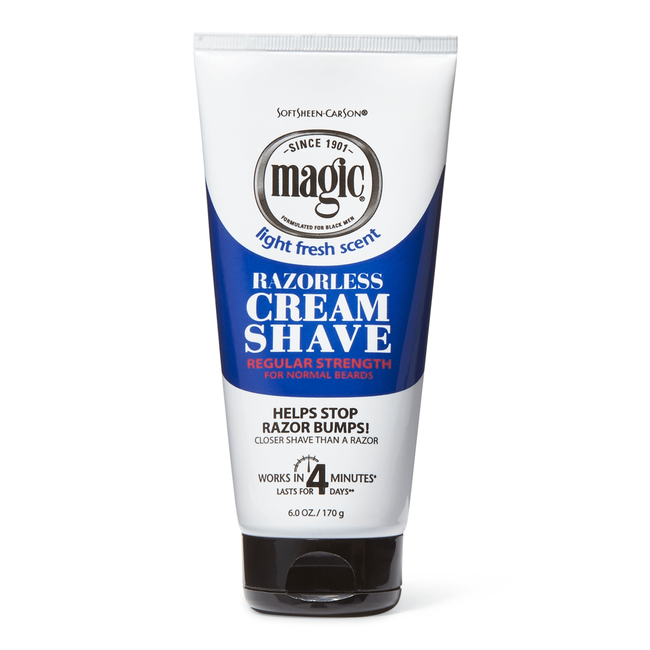 Magic Razorless Cream Shave by Soft Sheen Carlson Men's Grooming