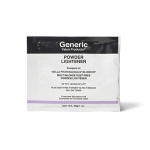 Powder Lightener Packette Compare to Wella&reg; Professionals Blondor&reg; Multi Blonde Dust-Free Powder Lightener