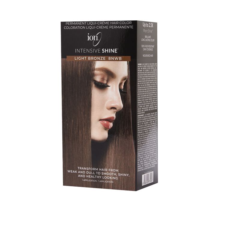 Ion Intensive Shine Hair Color Kit Light Bronze 8nwb Hair Color