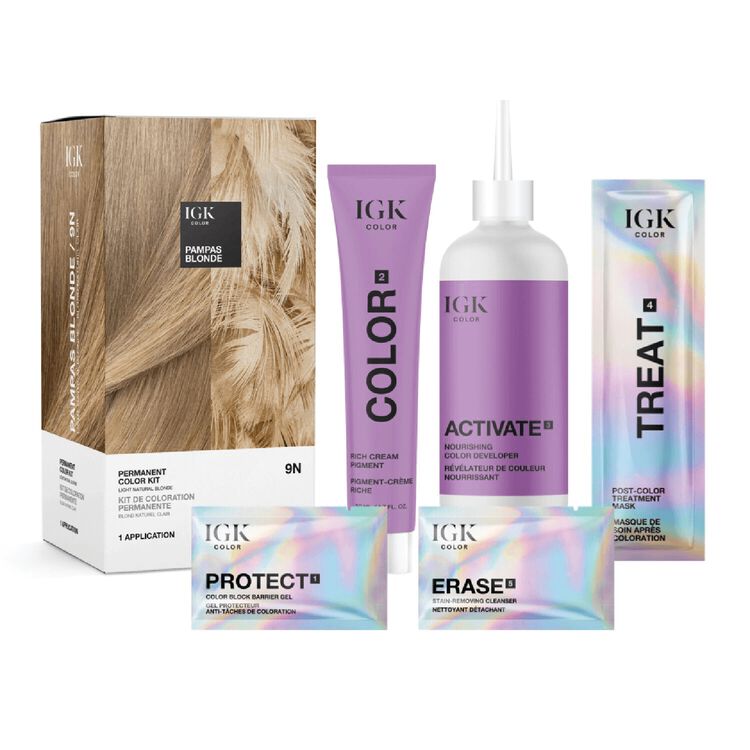 IGK Pampas Blonde Permanent Color Kit Sally Beauty