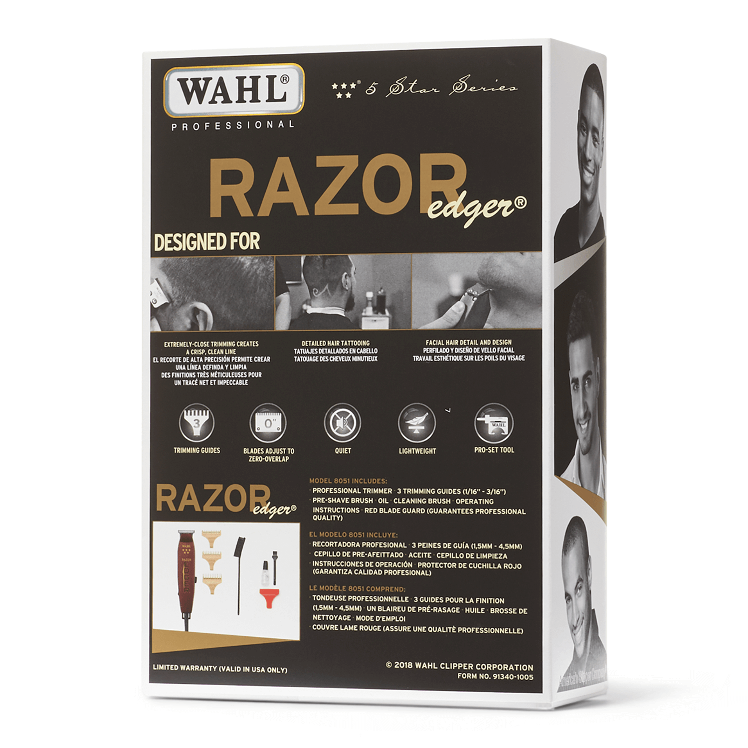 wahl 5 star razor edger