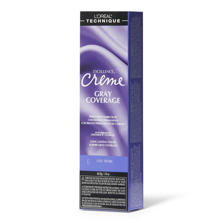 L'Oreal 3 Darkest Brown Natural Black Black Permanent Crème Hair Color by  Excellence | Permanent Hair Color | Sally Beauty