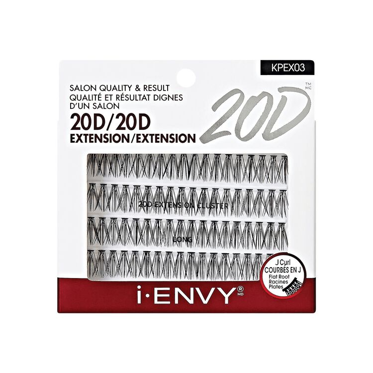 i-ENVY 20D Extension Cluster Long Lashes