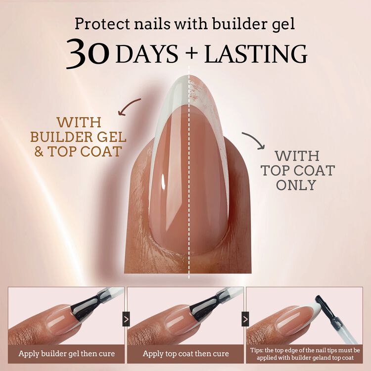 XCOATTIPS® French Nail Kit - Brown French Coffin