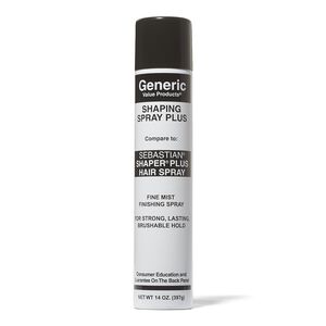 Shaping Spray Plus Hair Spray Compare to Sebastian Shaper Plus Hair Spray